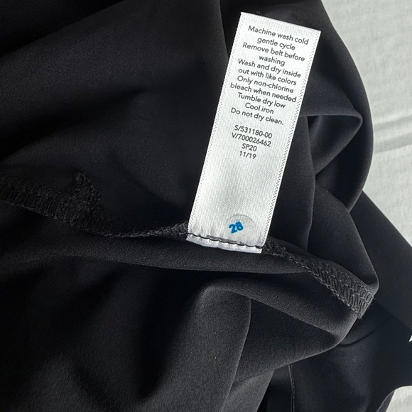 Athleta Sarasota Black Wide Leg Sleeveless Jumpsuit - Picture 8 of 12